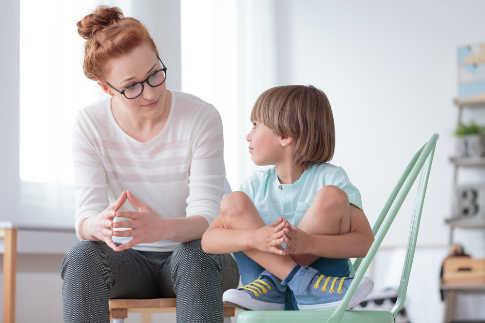 Autistic Child Making Eye Contact